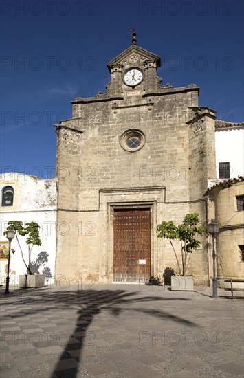Facade of the convent of Santo Domingo church, Jerez de la Frontera, Spain, Europe
