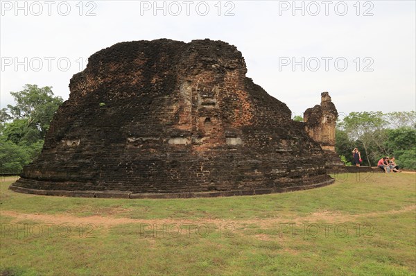 UNESCO World Heritage Site, the ancient city of Polonnaruwa, Sri Lanka, Asia, ruins at Potgul Vihara site, Asia