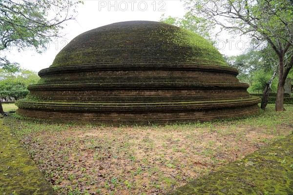 UNESCO World Heritage Site, the ancient city of Polonnaruwa, Sri Lanka, Asia, Alahana Pirivena complex, Asia