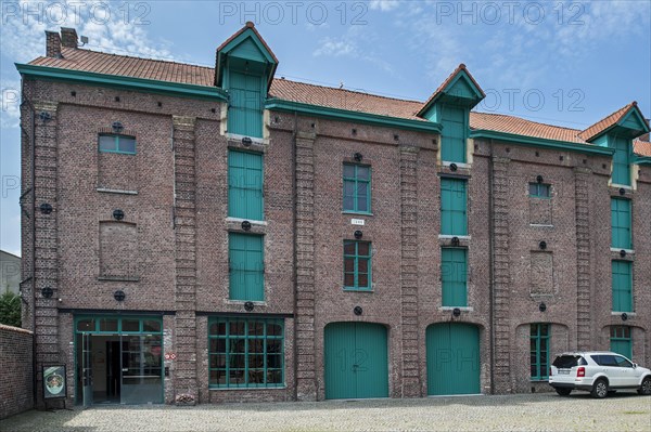 Hop Museum about the cultivation and uses of hops and Belgian beers located in the old Stadsschaal or Municipal Scales at Poperinge, West Flanders, Belgium, Europe