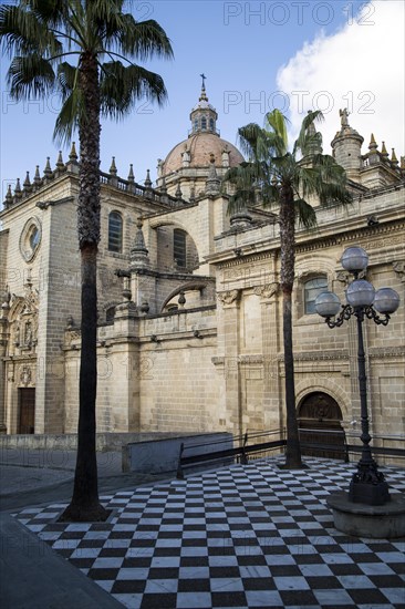 Cathedral church in Jerez de la Frontera, Cadiz province, Spain, Europe