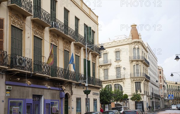 Melilla autonomous city state Spanish territory in north Africa, Spain -1900s modernist architecture
