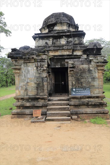 Shiva Devale number 2 temple, UNESCO World Heritage Site, the ancient city of Polonnaruwa, Sri Lanka, Asia