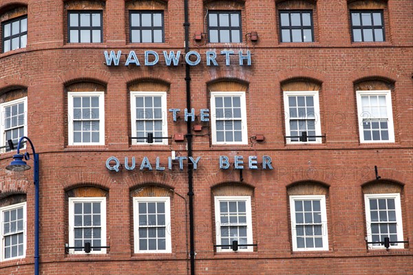 Wadworth Northgate brewery building, Devizes, Wiltshire, England, UK