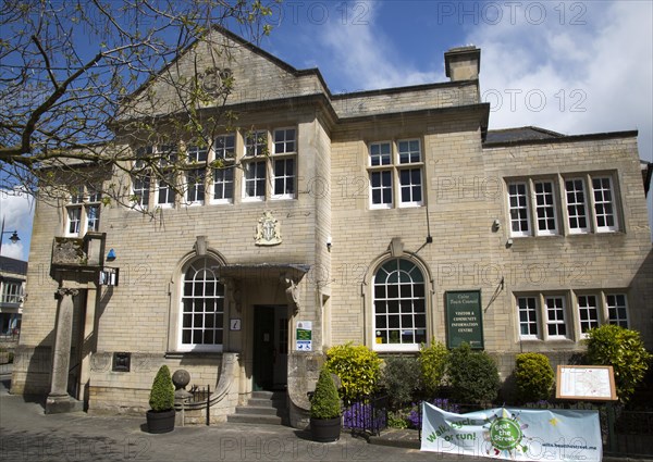 Town Hall building, Calne, Wiltshire, England, UK