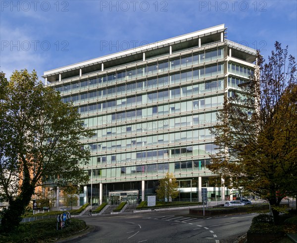 Modern architecture office building, Forbury Place, Reading, Berkshire, England, UK