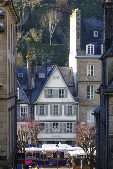 Place des Otages, Morlaix Montroulez, Department Finistere Penn Ar Bed, Region Bretagne Breizh, France, Europe