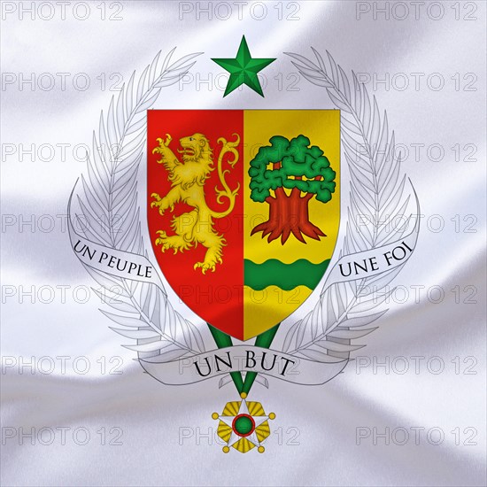 Africa, African Union, the coat of arms of Senegal, Studio