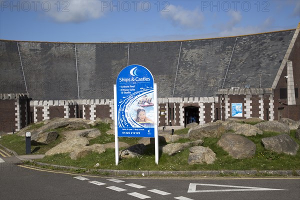 Ships and Castles leisure centre, Falmouth, Cornwall, England, UK