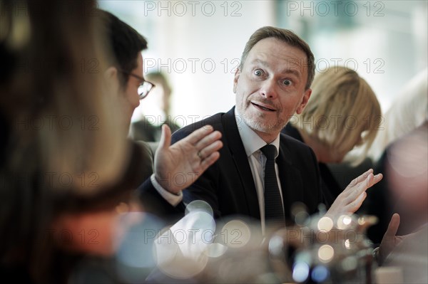 Christian Lindner, Federal Minister of Finance, pictured during a cabinet meeting. Berlin, 10.01.2024