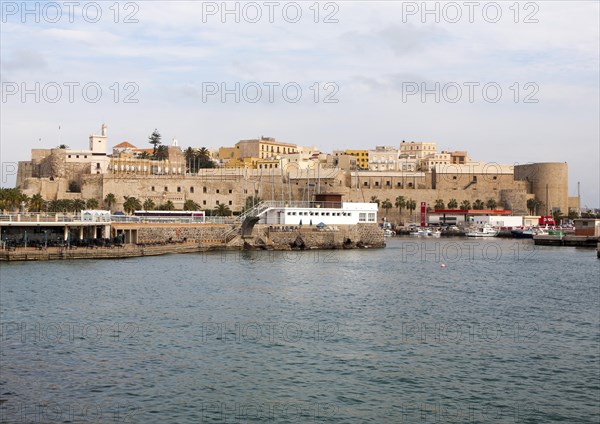 The old walled fortress Melilla la Vieja, Melilla, Spanish territory in north Africa, Spain, Europe