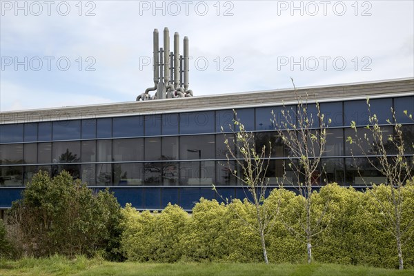 Modern architecture at Tremough campus, University of Falmouth, Penryn, Cornwall, England, UK