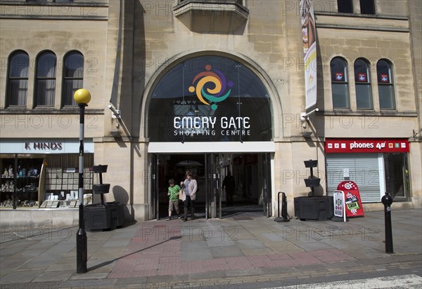 Emery Gate shopping centre in town centre, Chippenham, Wiltshire, England, UK