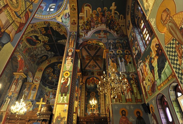 Hagia Trias Church in Agios Nikolaos (Aghios Nikolaos), Crete, Greece, Europe