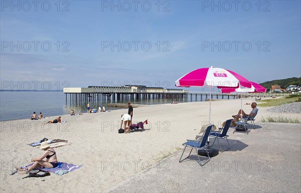 Palsjoebaden lido, Helsingborg, Skane laen, Sweden, Europe