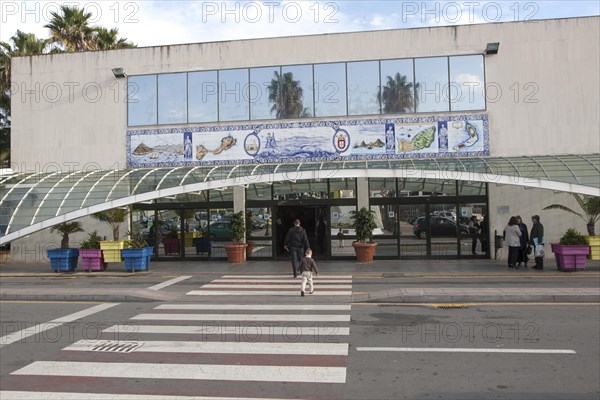 Ferry terminal at Ceuta, Spanish territory in north Africa, Spain, Europe