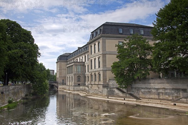 The state parliament in the former Leineschloss, Leine Castle in Hannover, Lower Saxony, Germany, Europe