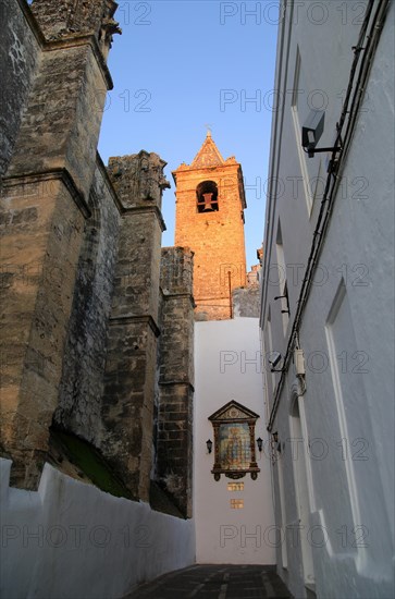 Church of Divino Salvador, Vejer de la Frontera, Cadiz Province, Spain, Europe