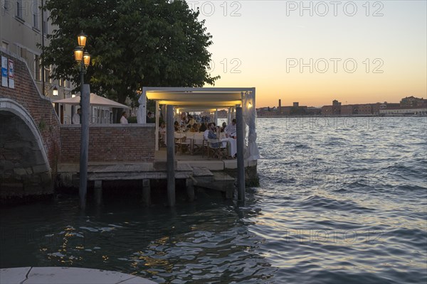 Restaurant Harry's Dolci, Ciprian, on the Giudecca Canal, Sestiere Dorsoduro, Venice, Veneto, Italy, Europe