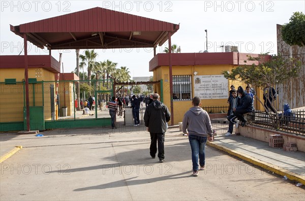 Centro de Estancia Temporal de Inmigrantes, centre for temporary immigrants, Melilla, Spain, north Africa, Europe