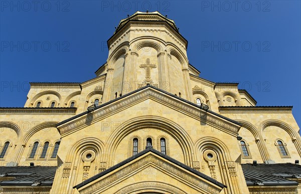 Sameba Cathedral, Holy Trinity Church, in the district of Avlabari, Tbilisi, Tbilisi, Georgia, Asia