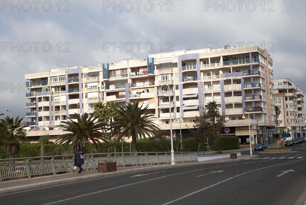 Apartment housing Melilla autonomous city state Spanish territory in north Africa, Spain, Europe