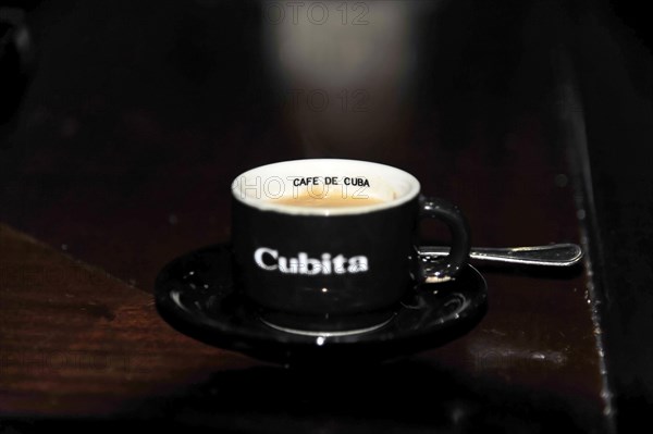 Espresso Cubita, small coffee, tourist shop, centre of Havana, Centro Habana, Cuba, Greater Antilles, Caribbean, Central America