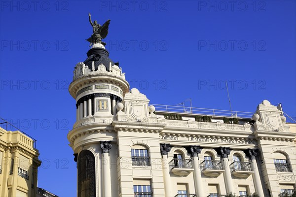 Union and the Phoenix building 1926, architect Benjamin Gutierrez Prieto, Plaza Tendillas, Cordoba, Spain, Europe