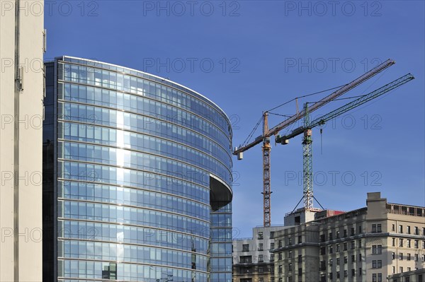 The Lex building, housing government offices of the Council of the European Union in Brussels, Belgium, Europe