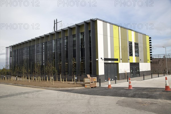 Science and Engineering Research Support Facility building, Tremough campus, University of Falmouth, Penryn, Cornwall, England, UK