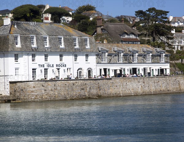 The Idle Rocks hotel, St Mawes, Cornwall, England, UK