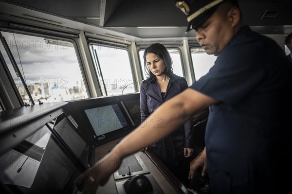 Annalena Baerbock (Alliance 90/The Greens), Federal Minister for Foreign Affairs, is travelling to the Republic of the Philippines, Malaysia and the Republic of Singapore from 10.01-14.01.2024. Visit to the Philippine Coast Guard vessel 'Gabriela Silang'Ae