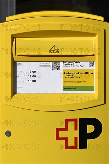 Mailbox Swiss Post, Switzerland, Europe