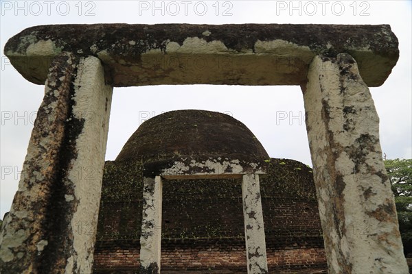 Pabula Vihara temple, UNESCO World Heritage Site, the ancient city of Polonnaruwa, Sri Lanka, Asia