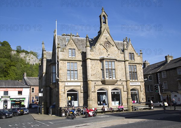 The Town hall built 1832, Settle, Settle, North Yorkshire. England, UK