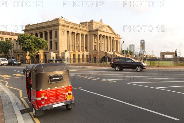 Old Parliament Building now the Presidential Secretariat offices, Colombo, Sri Lanka, Asia