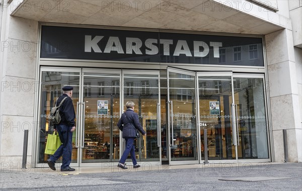 Galeria Karstadt Kaufhof shop at the Boulevard Berlin shopping centre. Galeria Karstadt Kaufhof has filed for insolvency, Berlin, 01.11.2022