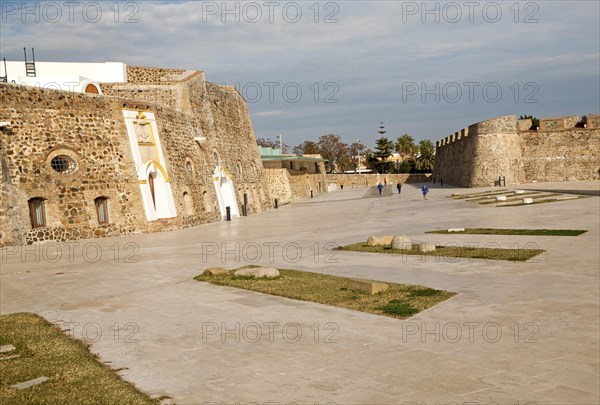 Muralla Real historic fortress Ceuta, Spanish territory in north Africa, Spain, Europe