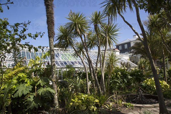 Gyllyngdune Gardens, Falmouth, Cornwall, England, UK