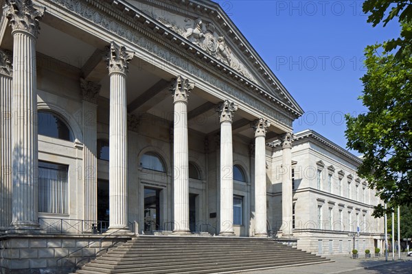 The state parliament in the former Leineschloss, Leine Castle in Hannover, Lower Saxony, Germany, Europe