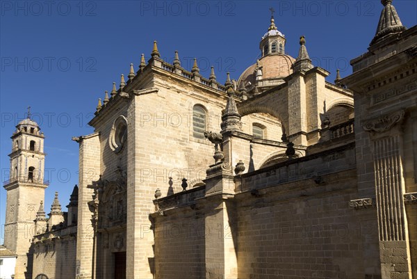 Cathedral church in Jerez de la Frontera, Cadiz province, Spain, Europe