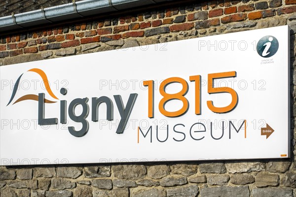 Ligny 1815 Museum, site of the 1815 Battle of Ligny, where Napoleon achieved his last victory, defeating Bluecher, Sombreffe, Namur, Wallonia, Belgium, Europe