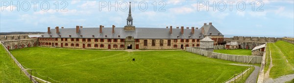 Fortress Louisburg Panorama rear view Sydney Canada