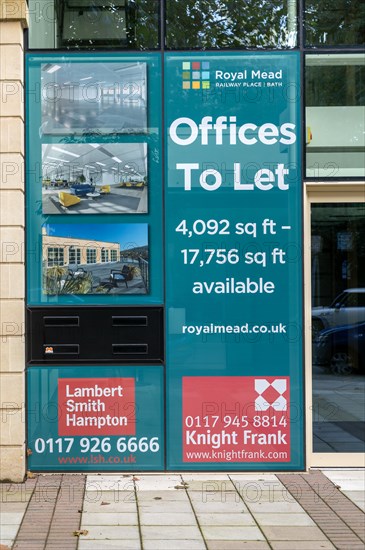 Offices to Let, Lambert Smith Hampton and Knight Frank, Royal Mead, Railway Place, Bath, Somerset, England, UK
