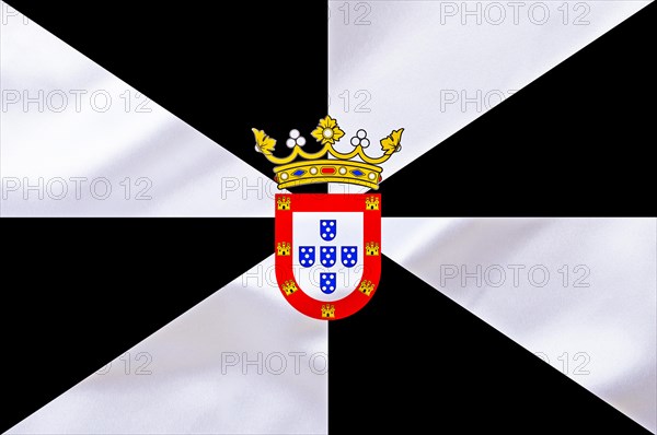 The flag of Ceuta, Spain, Studio, Europe