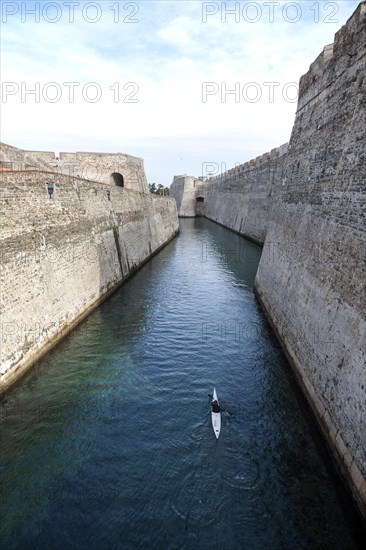 Muralla Real historic fortress Ceuta Spanish territory in north Africa, Spain, Europe