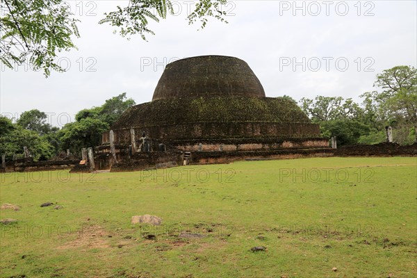 Pabula Vihara temple, UNESCO World Heritage Site, the ancient city of Polonnaruwa, Sri Lanka, Asia