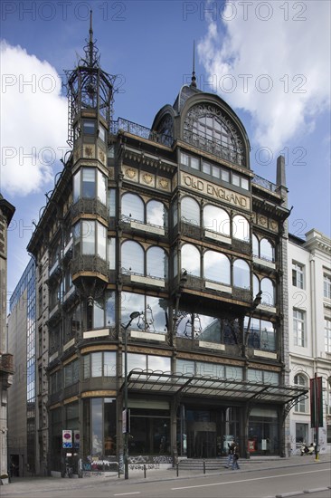 The Old England houses the Musical Instrument Museum, Brussels, Belgium, Europe