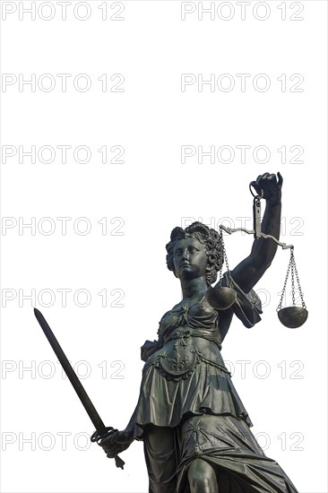 Justitia in Frankfurt am Main, Frankfurt am Main, Federal Republic of Germany