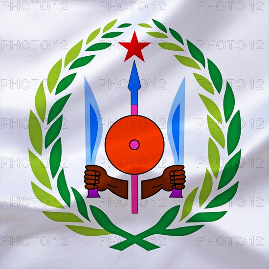 Africa, African Union, the coat of arms of Djibouti, Studio